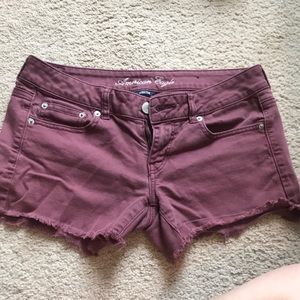 Maroon shorts